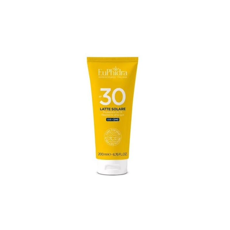 Euphidra Latte Solare Spf 30 Protezione Alta 200Ml Euphidra Latte Solare Spf 30 Protezione Alta 200Ml