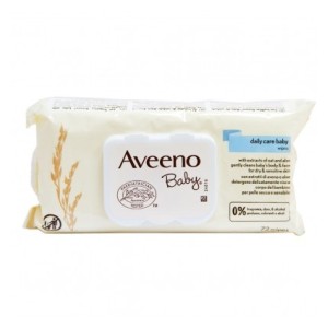 Aveeno Baby Salviette C/Placchetta 72Pz