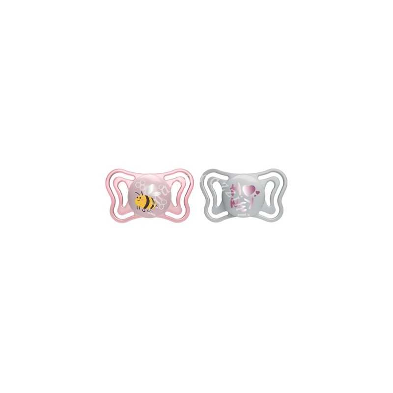 Chicco Succhietto Light Bima 2-6M 2Pz Silicone
