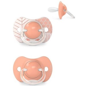 Suavinex Dreams Succhietto Silicone 18M+ 2Pz Rosa Sxpro