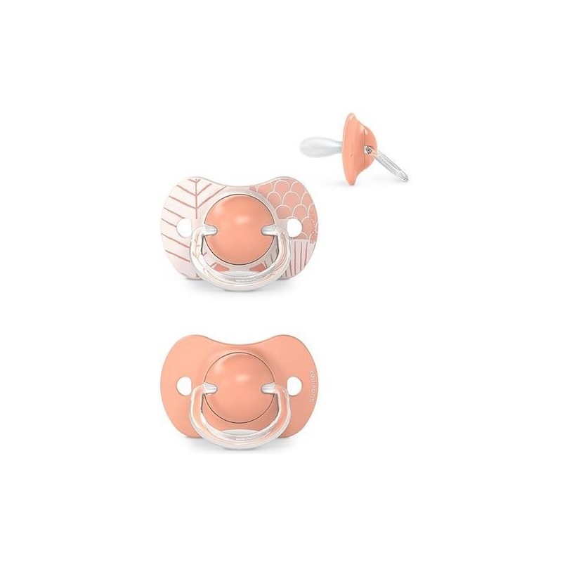 Suavinex Dreams Succhietto Silicone 18M+ 2Pz Rosa Sxpro