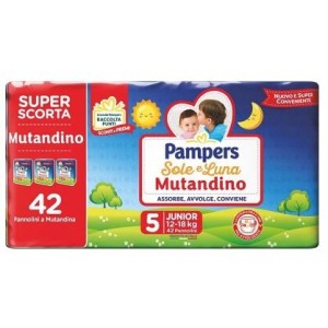 Soleluna Mutandino Trio Junior 12-18Kg 42Pz Pampers