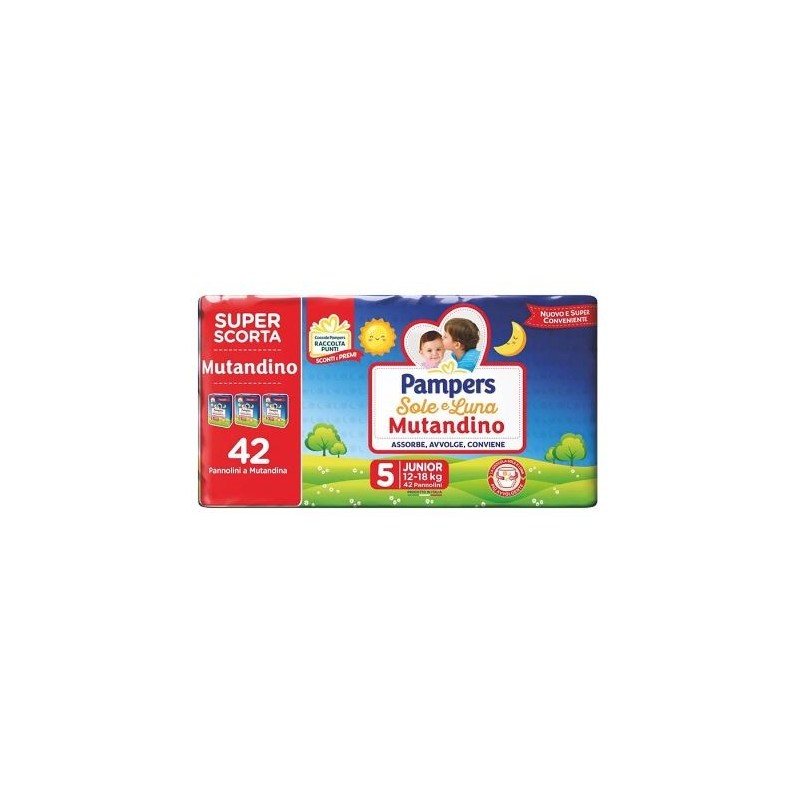 Soleluna Mutandino Trio Junior 12-18Kg 42Pz Pampers