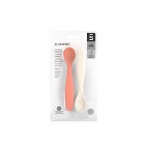 Suavinex 2 Cucchiai Go Natural Arancione