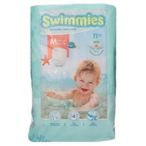 Swimmies Tg.m 9-15Kg 11Pz Pannolino X Piscina Art.