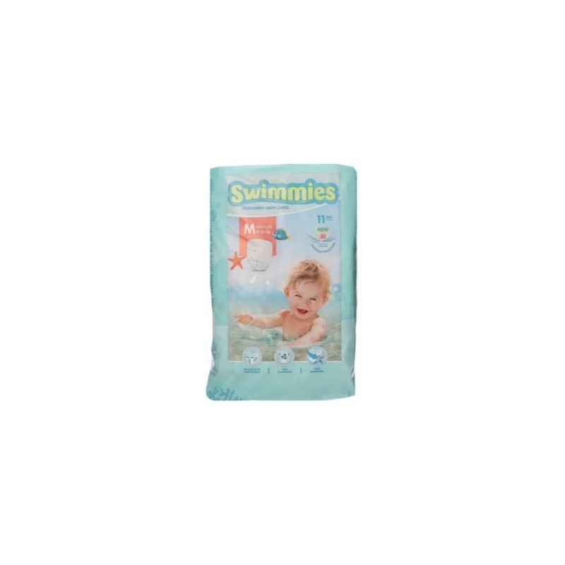 Swimmies Tg.m 9-15Kg 11Pz Pannolino X Piscina Art.