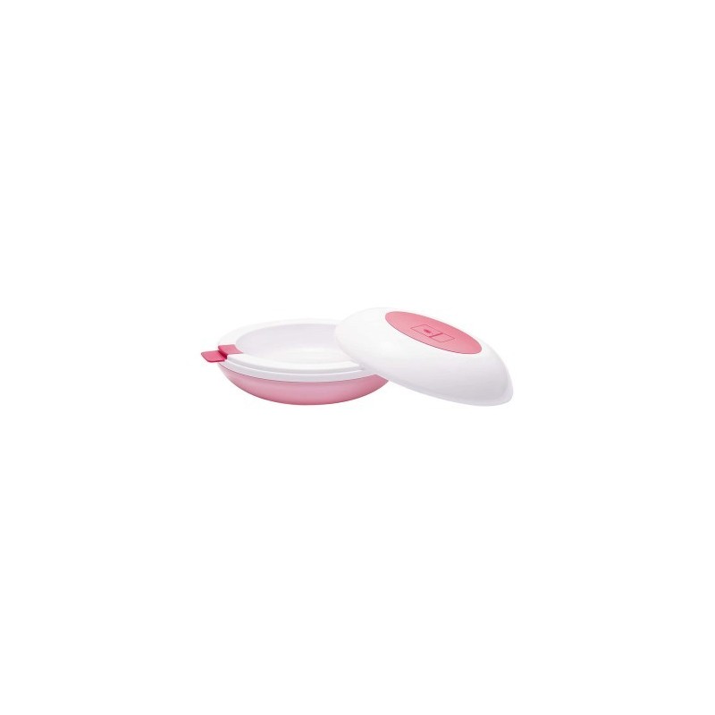 Suavinex Piatto Termico Rosa