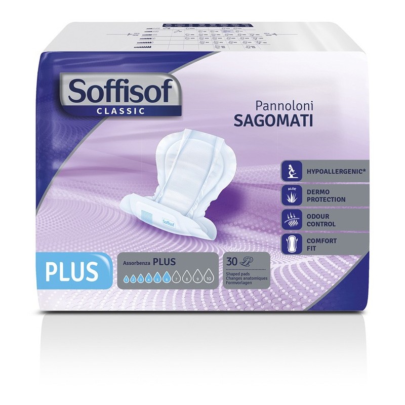 Soffisof Pannolone Sagomato Classic Plus 30Pz