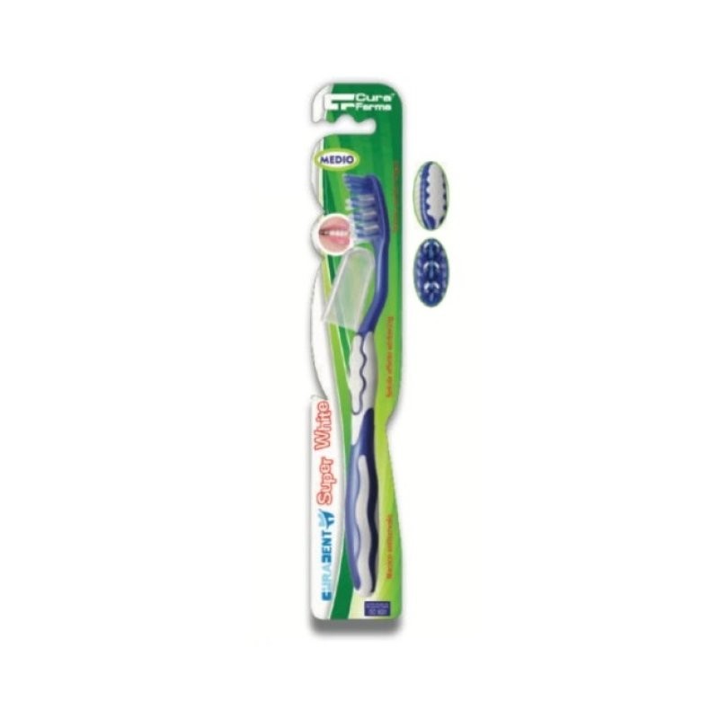 Curadent Spazzolino Superwhite Setole Medie Art.