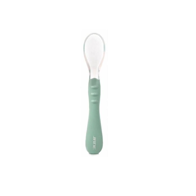U13 Jane Cucchiaio Silicone 4M+ Verde