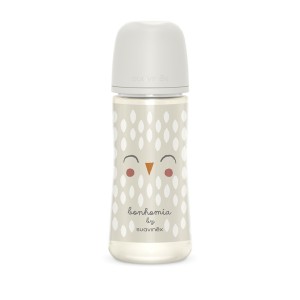 Suavinex Biberon 360Ml Silicone Bonhomia Piuma Bianca