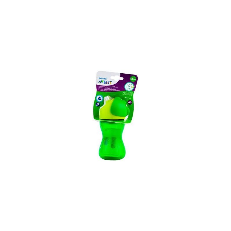 Avent Tazza C/Cannuccia Curva 12M+ 300Ml