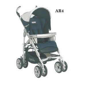 Zippy Completone Ra4 Azzurro A Strisce Passeggino Ingl.
