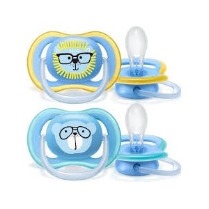 Avent Succhietto Ultra Air 18M+ Maschietto Leoncino