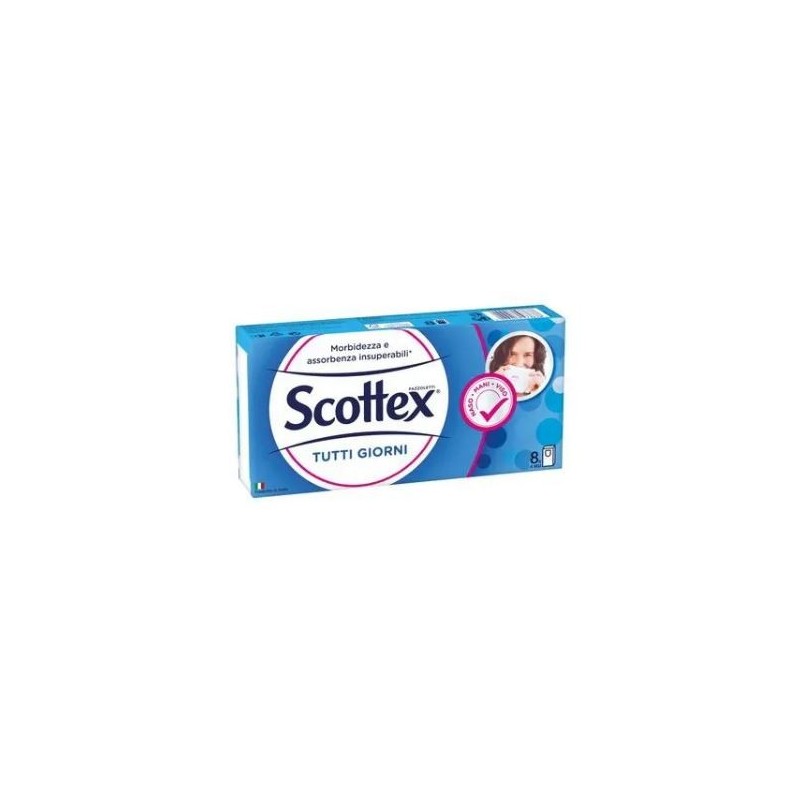 Scottex Tutti Giorni Fazzoletti 8Pz