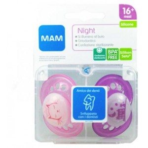 Mam 2 Succhietti Original Night Silicone 16M+ Femmina