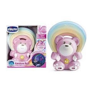Chicco Gioco Fd Rainbow Bear Pink