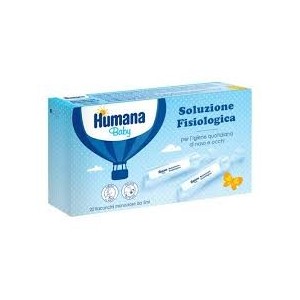 Humana Soluzione Fisiologica 20 Flaconcini 5Ml