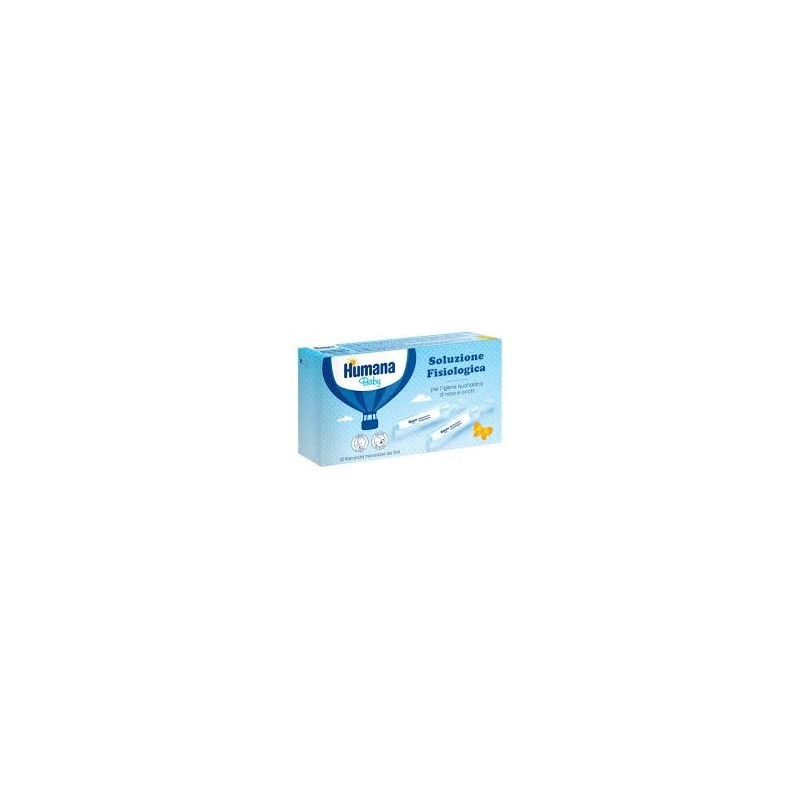 Humana Soluzione Fisiologica 20 Flaconcini 5Ml Humana Soluzione Fisiologica 20 Flaconcini 5Ml