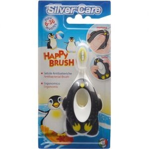 Silver Care Happy Brush Spazzolino Prima Infanzia 6-36Mesi