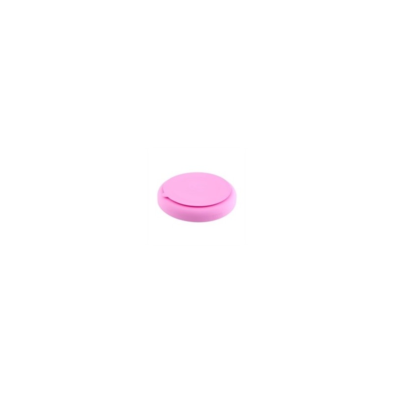 Chicco Piatto Silicone C/Ventosa Rosa