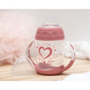 Kiokids Tazza Apprendimento 270Ml Step 1 Rosa 6M+