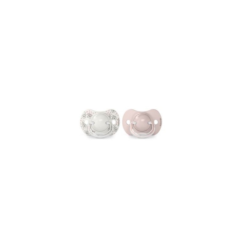 Suavinex Walkpark Succhietto Silicone 0-6M 2Pz Rosa Sxpro