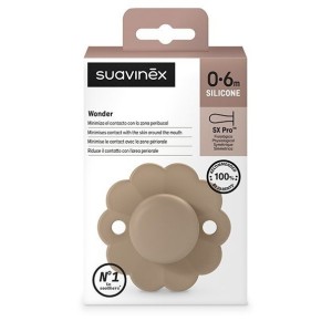 Suavinex Wonder Succhietto Silicone 0/6 Mesi Cannella
