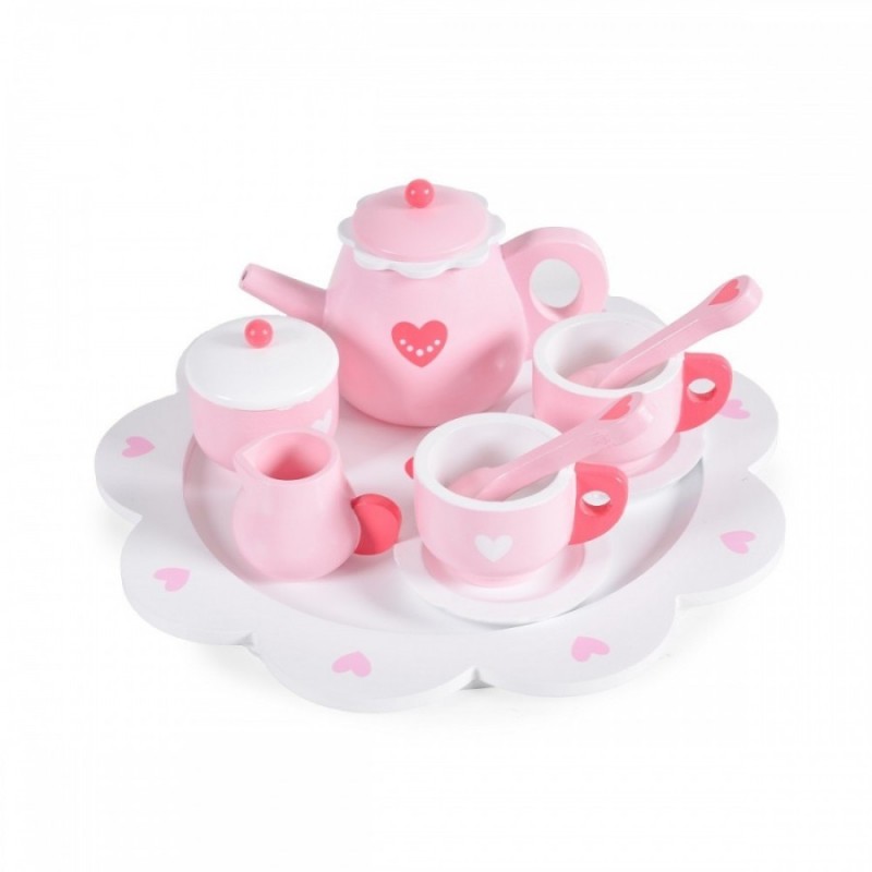 Moni Set Da Te Giocattolo In Legno 12Pz