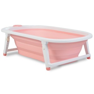 Cangaroo Vasca Da Bagno Pieghevole Rosa Caraibica 82Cm Moni