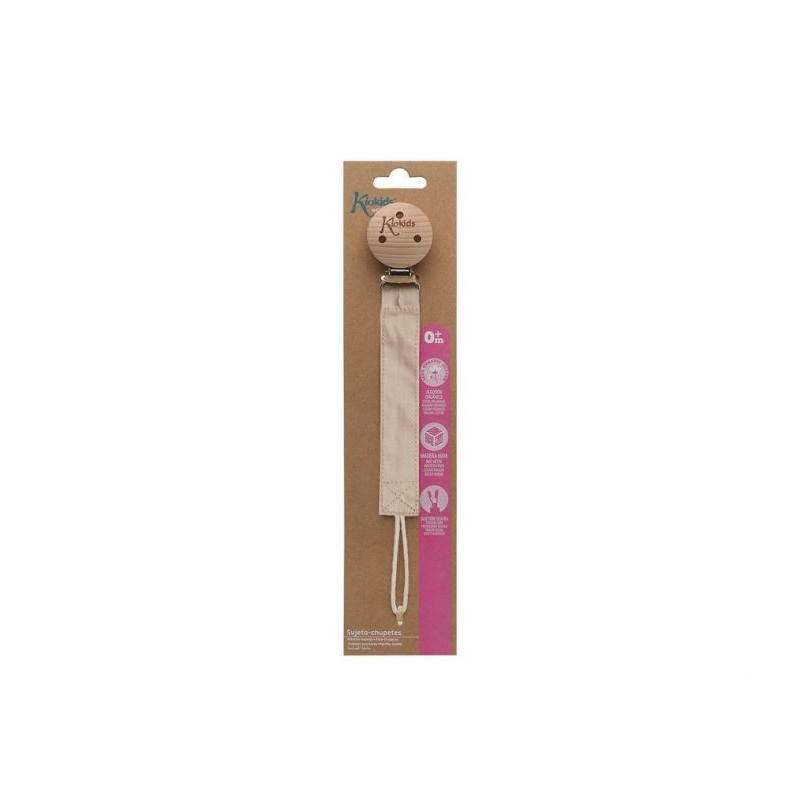 Kiokids Portaciuccio In Legno Beige Kiokids Portaciuccio In Legno Beige