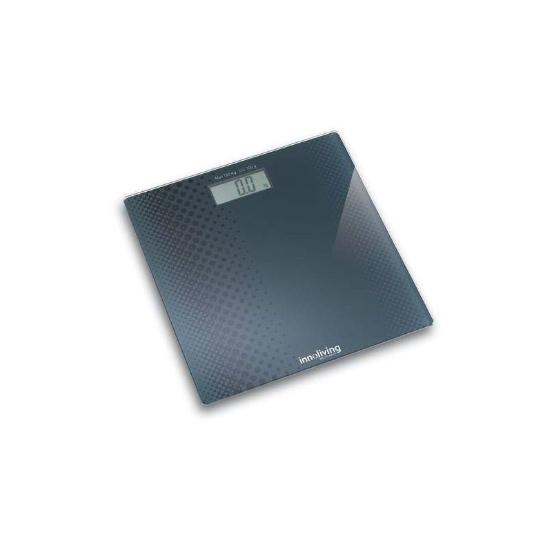 Innoliving Bilancia Digitale Pesapersona Ultraslim Nera