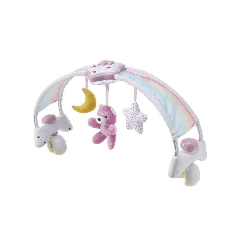 Chicco Gioco Fd Rainbow Bed Arch Pink