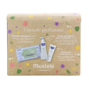 Mustela Cofanetto Coccole Profumate (Fluido-Hydra Viso-Salv