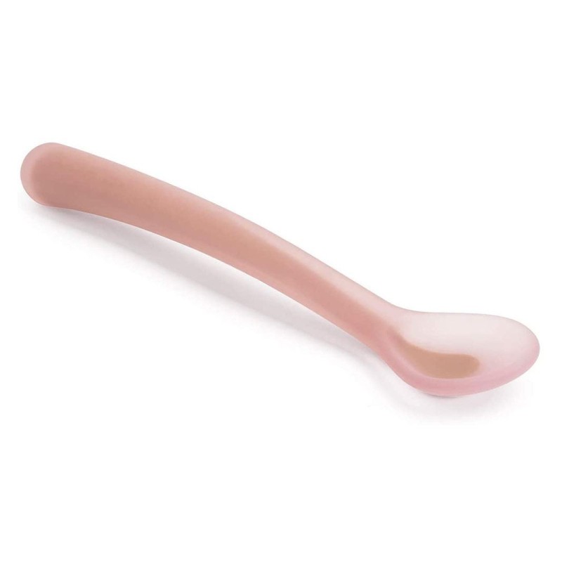 Suavinex Cucchiaio Silicone Hygge Rosa
