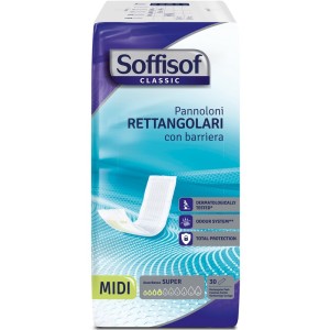 Soffisof Pannolone Rettangolare Con Barriera 30Pz