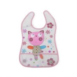 Cangaroo Bavaglino Impermeabile Happy Meal Rosa