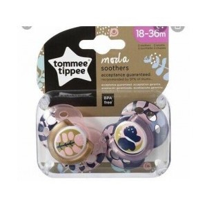 Tommee Tippee 2 Succhietti 18-36M Moda Girl