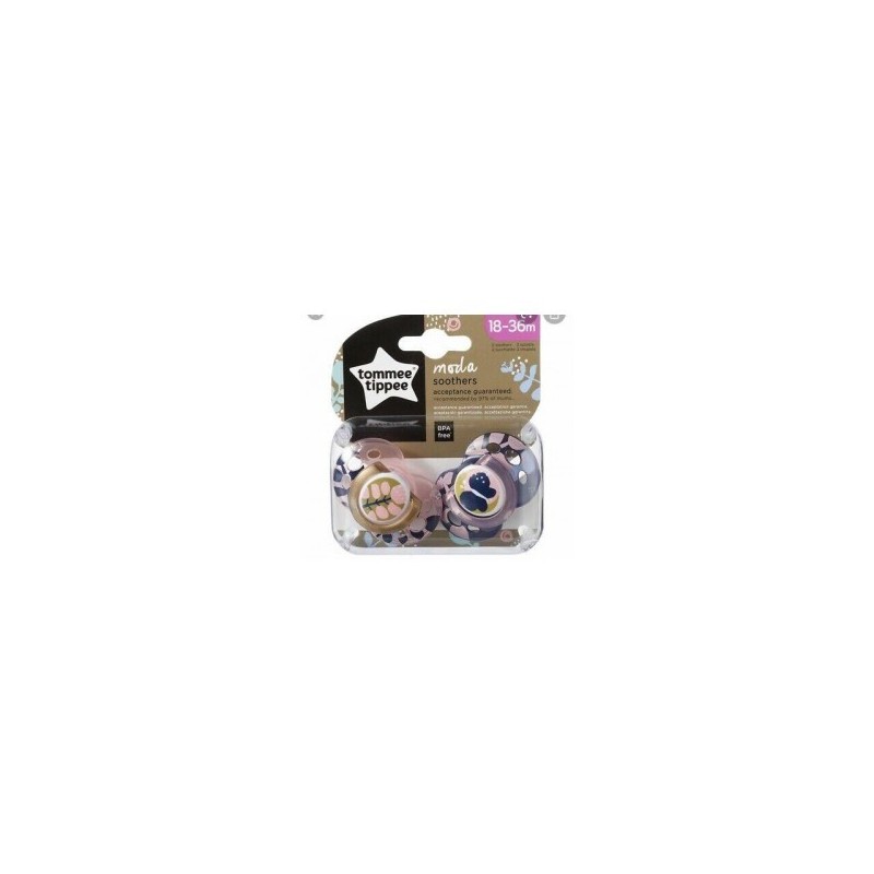 Tommee Tippee 2 Succhietti 18-36M Moda Girl