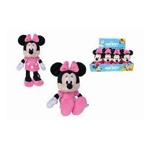 Disney Minnie Abito Fucsia Peluche 20 Cm