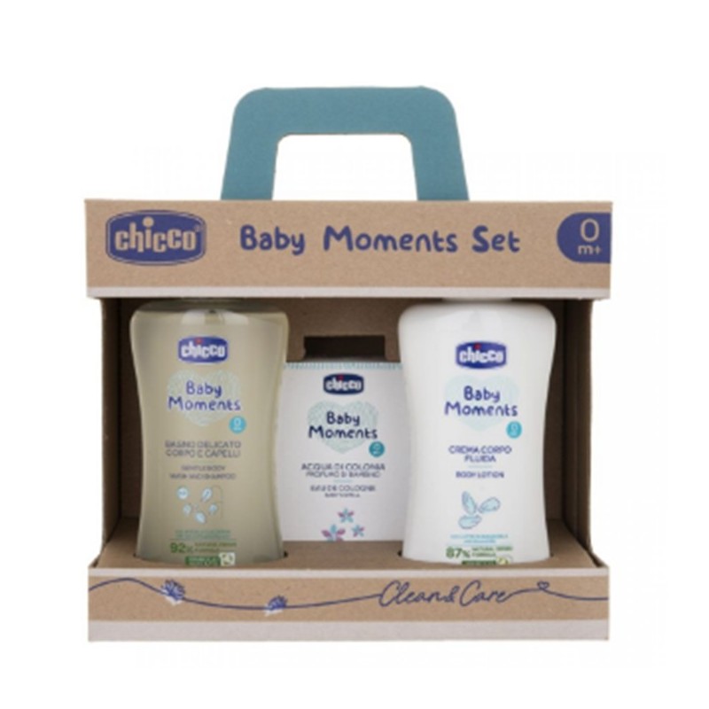 Chicco Baby Moments Set3 (Bagnocorpocapelli Colonia Crema)