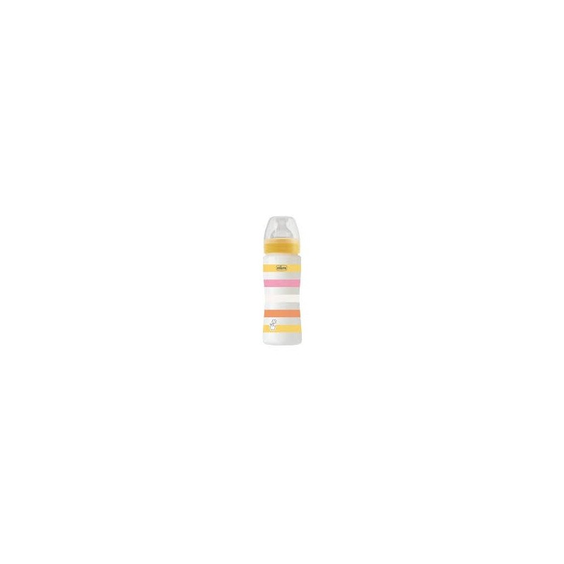 Chicco Biberon Wb Plastica Orange 330Ml Silicone Fl. Chicco Biberon Wb Plastica Orange 330Ml Silicone Fl.