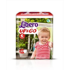 Libero Up&Go Tg 6 Kg 13-20 Pz18