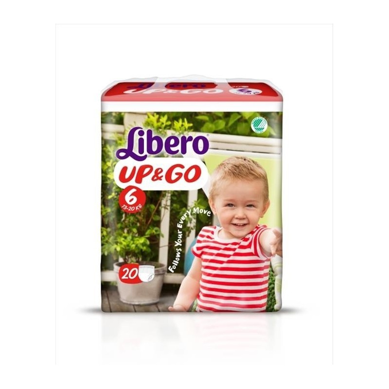 Libero Up&Go Tg 6 Kg 13-20 Pz18