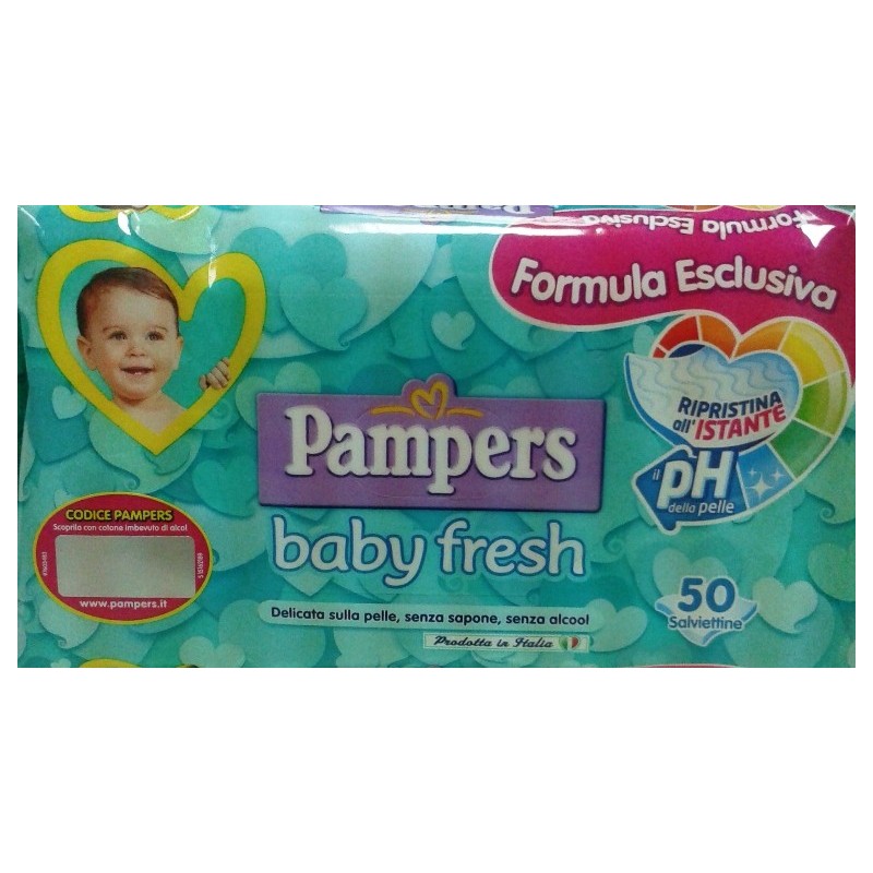 Pampers Baby Fresh 50 Salviettine