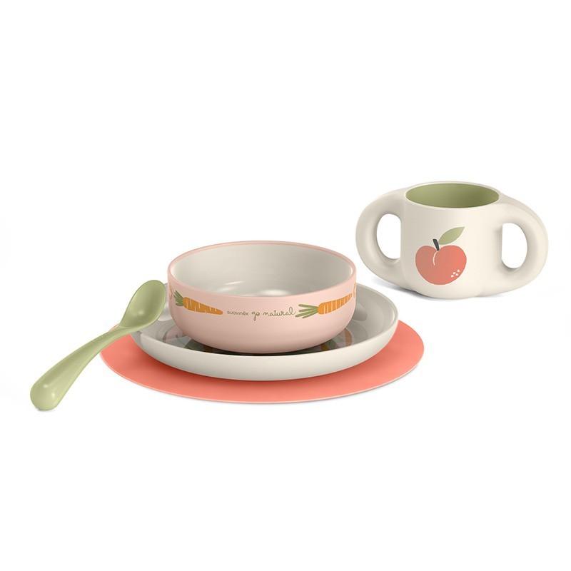 Suavinex Set Svezzamento Girl 6M+ Suavinex Set Svezzamento Girl 6M+