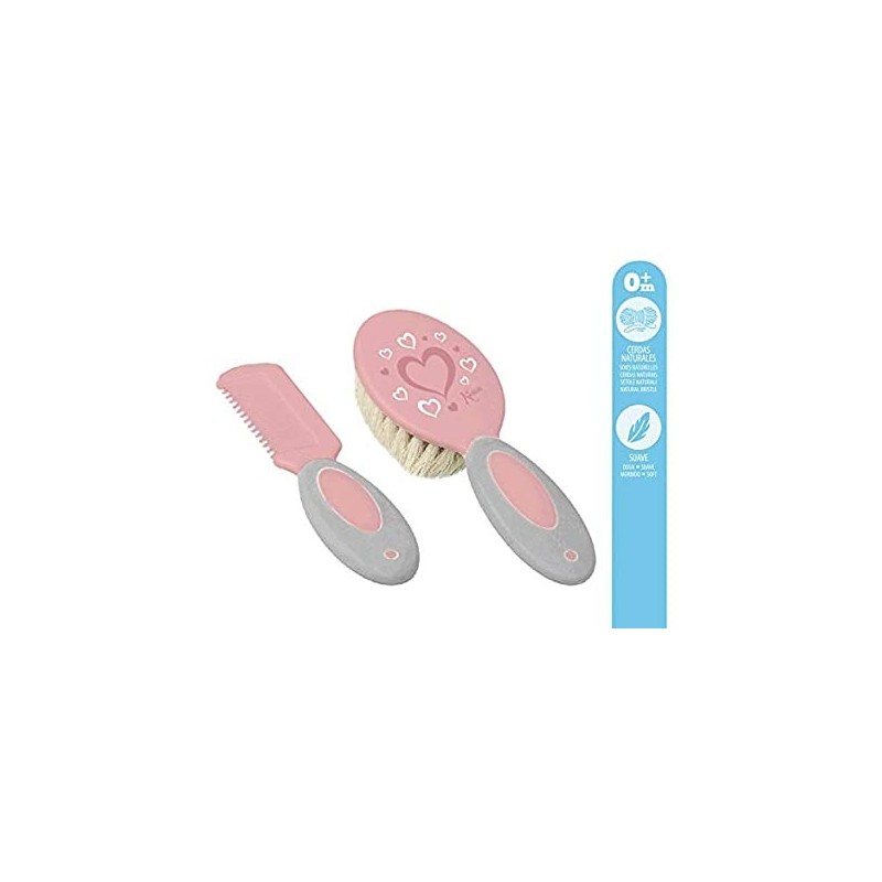 Kiokids Spazzola Pettine Rosa