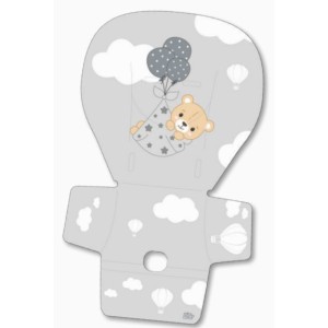 Cora Copriseggiolone Pvc Universale Grigio Art.