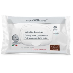 Fiocchi Di Riso Salviette S/Profumo 60Pz Talco Non Talco