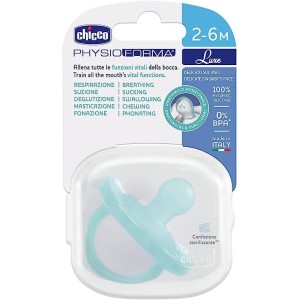 Chicco Gommotto Physio Forma Soft Luxe 2-6M 1Pz Verde
